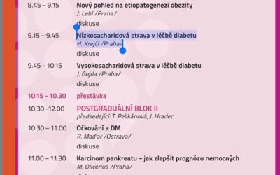 Konference – 54. Diabetologické dny, Luhačovice